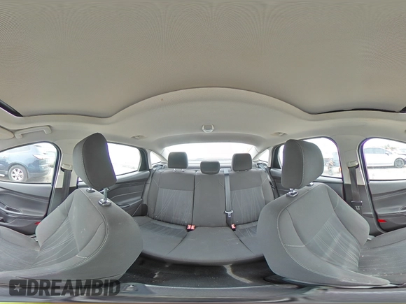 2015 Ford Focus SE with VIN 1FADP3F20FL267322, listed as a Copart auction lot 53678225 with 83,048 mi miles and Salvage Title. Bid and sale history available at DreamBid. Image 14.