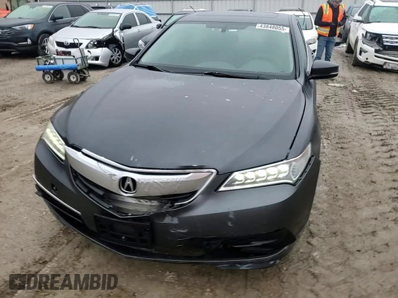 2016 Acura TLX with VIN 19UUB1F3XGA000869, listed as a Copart auction lot 43848055 with 131,104 mi miles and Salvage Title. Bid and sale history available at carsss.com. Image 11.