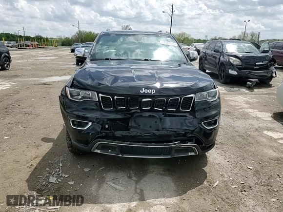 2018 Jeep Grand Cherokee Limited with VIN 1C4RJFBTXJC165584, listed as a Copart auction lot 54947835 with 69,403 mi miles and Non repairable. Bid and sale history available at DreamBid. Image 14.