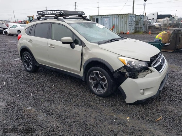 2015 Subaru XV Crosstrek Premium with VIN JF2GPACC1F8233614, listed as a IAAI auction lot 41788304 with 107,781 mi miles. Bid and sale history available at carsss.com. Image 1.