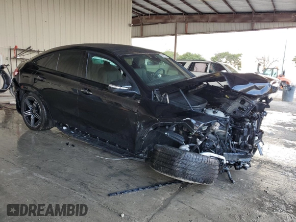 2025 Mercedes-Benz GLE 450 with VIN 4JGFD5KB4SB358859, listed as a Copart auction lot 86479754 with 289 mi miles and Non repairable. Bid and sale history available at DreamBid. Image 4.