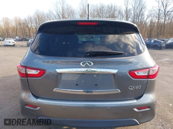 2015 Infiniti QX60 with VIN 5N1AL0MM7FC526525, listed as a IAAI auction lot 41356677 with 148,987 mi miles and . Bid and sale history available at DreamBid. Image 16.