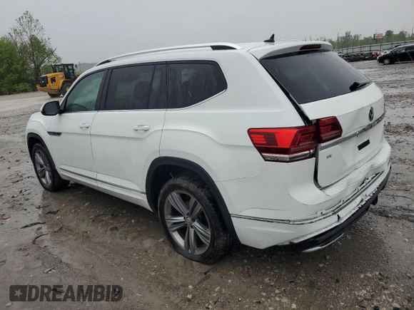 2018 Volkswagen Atlas SE z VIN 1V2PR2CA0JC541021, wystawiony jako Copart lot #55169425 z przebiegiem 149 797 mil mil oraz Szkoda całkowita • Salvage title. Historia ofert i sprzedaży dostępna na DreamBid. Obrazek 2.