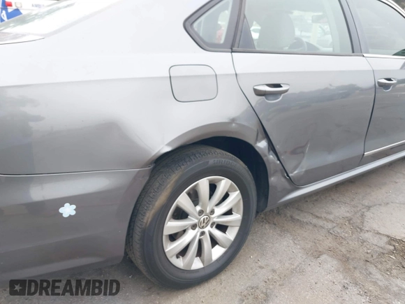 2012 Volkswagen Passat S with VIN 1VWAH7A31CC087907, listed as a IAAI auction lot 42083574 with 185,591 mi miles and . Bid and sale history available at DreamBid. Image 13.
