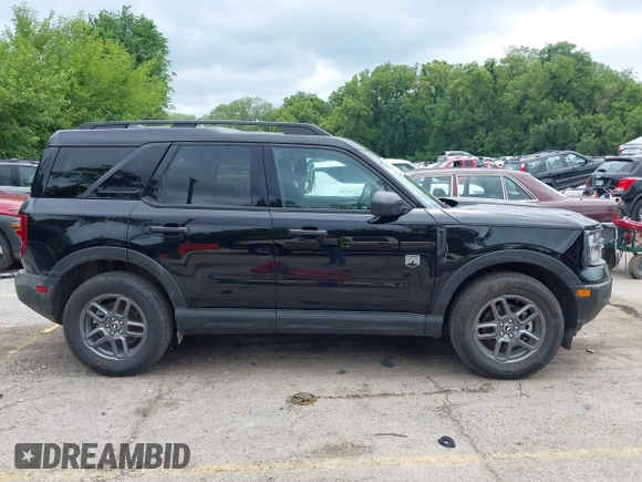 2025 Ford Bronco Sport Big Bend with VIN 3FMCR9BN9SRE31287, listed as a IAAI auction lot 42777401 with 6,880 mi miles and . Bid and sale history available at DreamBid. Image 13.