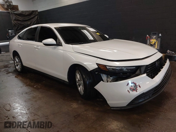 2023 Honda Accord LX with VIN 1HGCY1F21PA009221, listed as a IAAI auction lot 41544645 with 49,620 mi miles and . Bid and sale history available at DreamBid. Image 1.