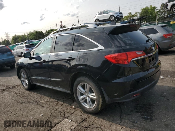 2014 Acura RDX Technology with VIN 5J8TB4H53EL012505, listed as a Copart auction lot 58601745 with 95,818 mi miles and Salvage title. Bid and sale history available at DreamBid. Image 2.