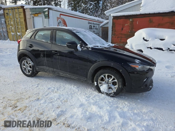 2020 Mazda CX-3 GS z VIN JM1DKFC72L1473243, wystawiony jako Copart lot #85976644 z przebiegiem 76 815 mil mil oraz Szkoda całkowita • Salvage title. Historia ofert i sprzedaży dostępna na DreamBid. Obrazek 4.