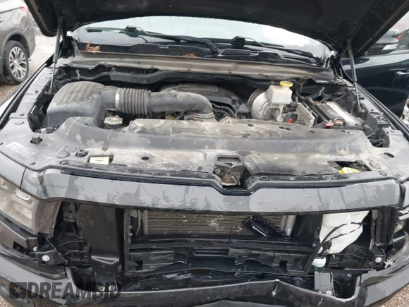 2020 Ram 1500 Big Horn with VIN 1C6SRFFT0LN216433, listed as a IAAI auction lot 40032077 with 102,298 mi miles. Bid and sale history available at carsss.com. Image 10.