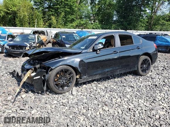 2013 BMW 3 Series 328i xDrive with VIN WBA3B5C56DF596713, listed as a Copart auction lot 60569135 with Not provided miles and Salvage title. Bid and sale history available at DreamBid. Image 1.