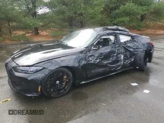 2022 BMW M4 Competition xDrive with VIN WBS43AZ05NCK81583, listed as a Copart auction lot 81599964 with 0 mi miles and Salvage Title. Bid and sale history available at carsss.com. Image 1.