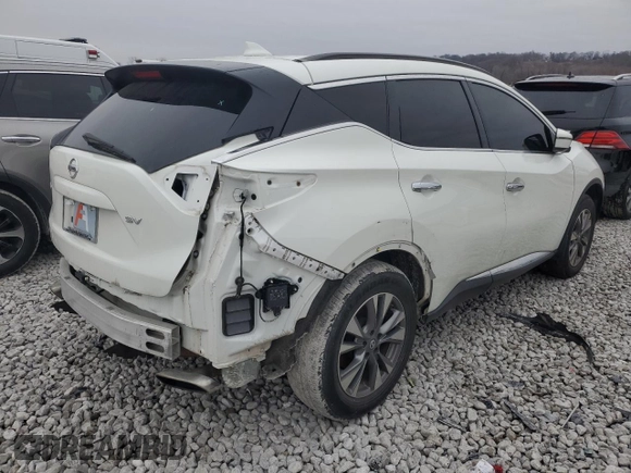 2018 Nissan Murano SV with VIN 5N1AZ2MG0JN111368, listed as a Copart auction lot 44909465 with 102,335 mi miles and Clean Title. Bid and sale history available at DreamBid. Image 3.
