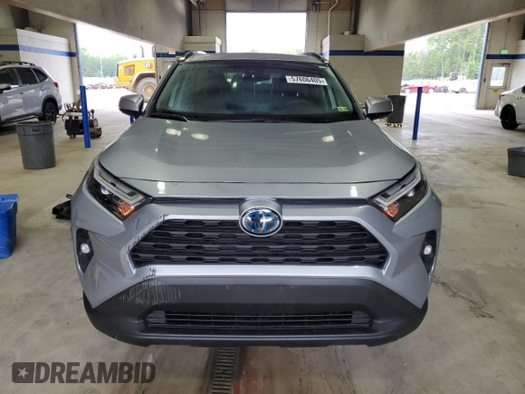 2022 Toyota RAV4 Hybrid XLE Premium с VIN 4T3B6RFV6NU067963, выставлен на аукционе Copart как лот 57606405 с пробегом 30 439 миль миль и Списание • Salvage title. История ставок и продаж доступна на DreamBid. Изображение 5.
