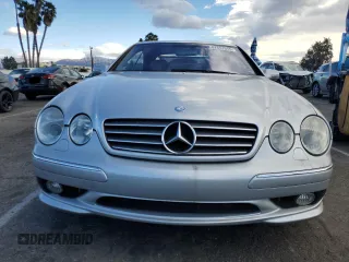 2002 Mercedes-Benz CL-Class AMG with VIN WDBPJ73J22A021985, listed as a Copart auction lot 87651515 with 114,513 mi miles and Clean Title. Bid and sale history available at carsss.com. Image 5.