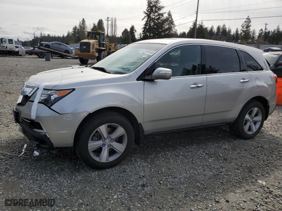 2013 Acura MDX Tech Pkg with VIN 2HNYD2H30DH506392, listed as a Copart auction lot 52396645 with 96,417 mi miles and Salvage Title. Bid and sale history available at carsss.com. Image 1.