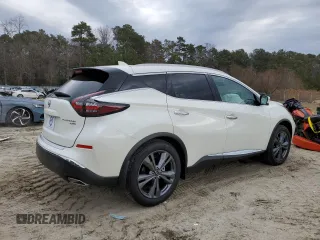 2024 Nissan Murano Platinum z VIN 5N1AZ2DS9RC126219, wystawiony jako Copart lot #86307474 z przebiegiem 452 mil mil oraz Szkoda całkowita • Salvage title. Historia ofert i sprzedaży dostępna na DreamBid. Obrazek 3.