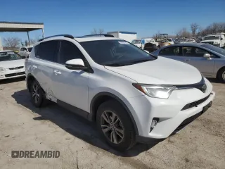 2018 Toyota RAV4 XLE with VIN JTMWFREV0JJ730682, listed as a Copart auction lot 46587675 with 38,526 mi miles and Salvage Title. Bid and sale history available at carsss.com. Image 4.