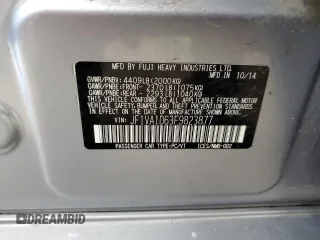 2015 Subaru WRX Premium z VIN JF1VA1D63F9823877, wystawiony jako Copart lot #60636005 z przebiegiem 202 303 mil mil oraz Szkoda całkowita • Salvage title. Historia ofert i sprzedaży dostępna na DreamBid. Obrazek 13.