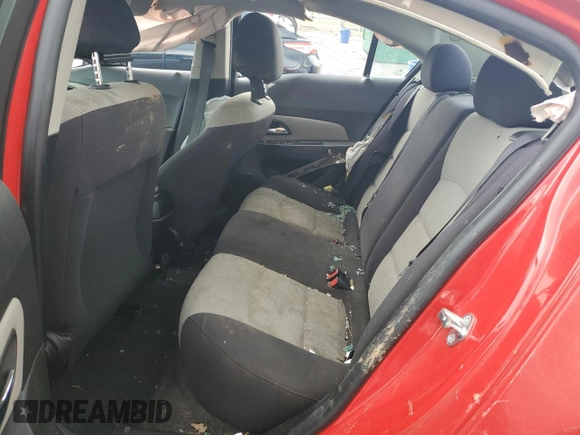 2015 Chevrolet Cruze LS with VIN 1G1PA5SH3F7205896, listed as a Copart auction lot 54385585 with 151,996 mi miles and Salvage Title. Bid and sale history available at DreamBid. Image 10.