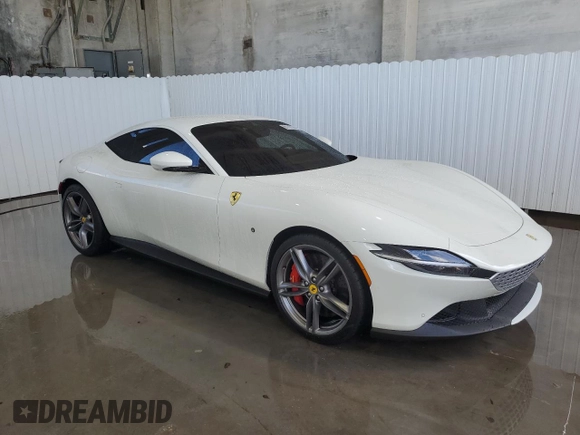 2024 Ferrari Roma z VIN ZFF98RNA4R0301164, wystawiony jako Copart lot #61120144 z przebiegiem 1263 mil mil oraz Nie do naprawy. Historia ofert i sprzedaży dostępna na DreamBid. Obrazek 4.
