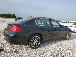 2008 Infiniti G35 Journey z VIN JNKBV61E08M219163, wystawiony jako Copart lot #60111055 z przebiegiem 72 496 mil mil oraz Szkoda całkowita • Salvage title. Historia ofert i sprzedaży dostępna na DreamBid. Obrazek 3.