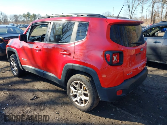 2017 Jeep Renegade Latitude with VIN ZACCJBBB5HPE81342, listed as a IAAI auction lot 41756883 with 170,407 mi miles and . Bid and sale history available at DreamBid. Image 3.