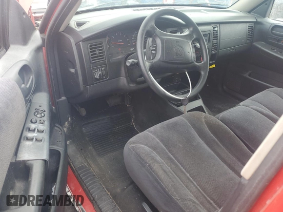 2002 Dodge Dakota Sport with VIN 1B7HG38N92S639985, listed as a Copart auction lot 86164664 with 218,040 mi miles and Salvage Title. Bid and sale history available at carsss.com. Image 8.