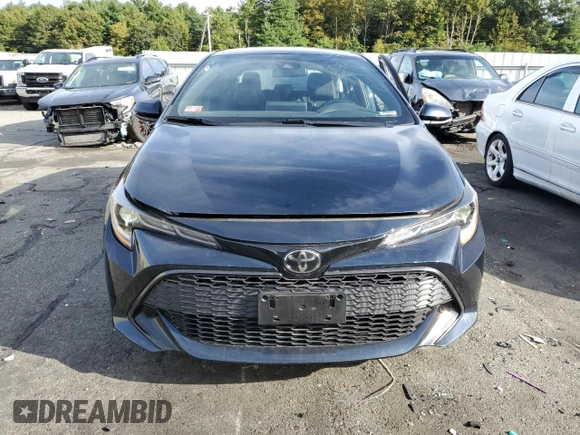 2021 Toyota Corolla Hatchback SE with VIN JTND4MBE2M3134546, listed as a Copart auction lot 71425514 with 37,499 mi miles and Salvage Title. Bid and sale history available at carsss.com. Image 5.