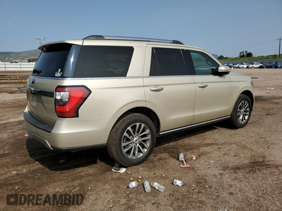 2018 Ford Expedition Limited z VIN 1FMJU2AT9JEA34094, wystawiony jako Copart lot #58437925 z przebiegiem 126 992 mil mil oraz Czysty tytuł • Clean title. Historia ofert i sprzedaży dostępna na DreamBid. Obrazek 3.