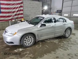 2012 Chrysler 200 LX with VIN 1C3CCBAG6CN321502, listed as a Copart auction lot 44984825 with 145,833 mi miles and Salvage Title. Bid and sale history available at DreamBid. Image 1.