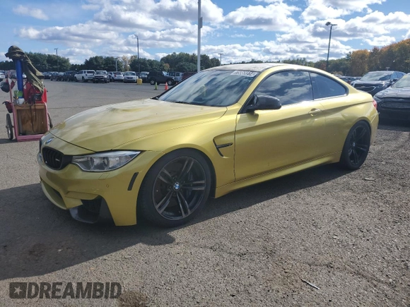 2015 BMW M4 with VIN WBS3R9C55FK330009, listed as a Copart auction lot 75865514 with 42,071 mi miles and Clean Title. Bid and sale history available at carsss.com. Image 1.