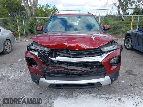 2023 Chevrolet TrailBlazer LT with VIN KL79MPSL5PB199473, listed as a IAAI auction lot 41431522 with 16,129 mi miles. Bid and sale history available at carsss.com. Image 6.
