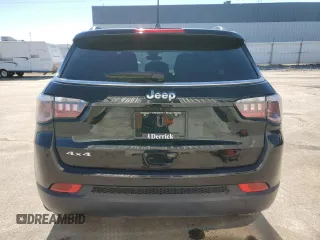 2024 Jeep Compass Sport with VIN 3C4NJDAN1RT594604, listed as a Copart auction lot 52639225 with 27,316 mi miles and Clean Title. Bid and sale history available at carsss.com. Image 6.