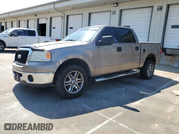 2006 Ford F-150 XLT с VIN 1FTPW12V66KD57661, выставлен на аукционе Copart как лот 57530335 с пробегом 209 592 миль миль и Списание • Salvage title. История ставок и продаж доступна на DreamBid. Изображение 1.