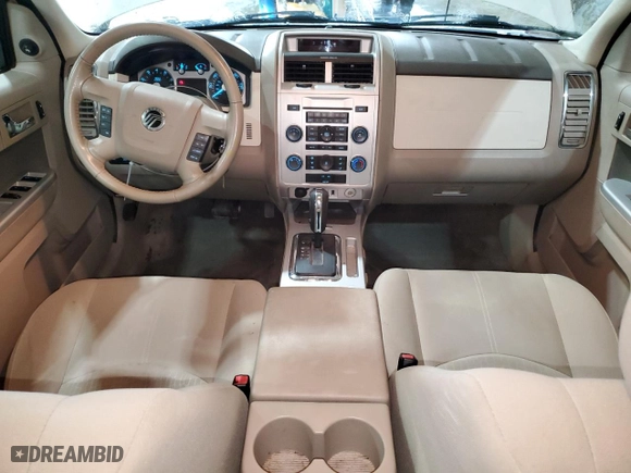 2010 Mercury Mariner with VIN 4M2CN8BG7AKJ16805, listed as a Copart auction lot 53829505 with 120,540 mi miles and Clean Title. Bid and sale history available at carsss.com. Image 8.