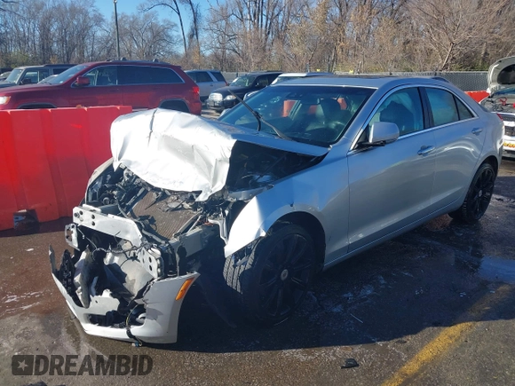 2014 Cadillac ATS Luxury AWD with VIN 1G6AH5SX9E0115789, listed as a IAAI auction lot 41029195 with 125,307 mi miles and . Bid and sale history available at carsss.com. Image 2.
