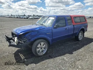 2005 Ford Ranger XL with VIN 1FTYR14U55PA63167, listed as a Copart auction lot 56399615 with 213,929 mi miles and Salvage Title. Bid and sale history available at DreamBid. Image 1.
