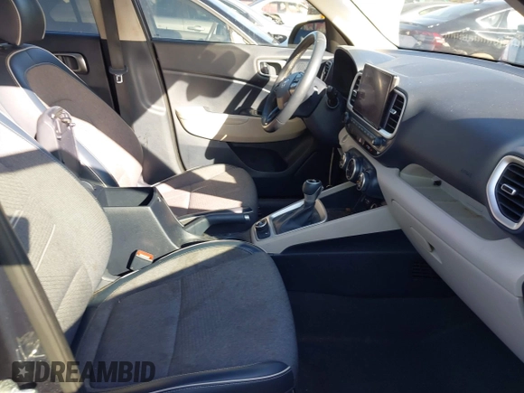 2022 Hyundai Venue Limited with VIN KMHRC8A32NU187727, listed as a IAAI auction lot 41248613 with 48,923 mi miles and . Bid and sale history available at DreamBid. Image 5.