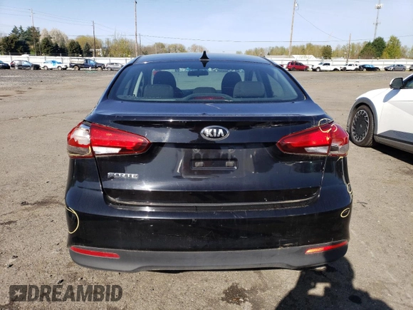2017 Kia Forte LX with VIN 3KPFK4A78HE031412, listed as a Copart auction lot 51999855 with 0 mi miles and Clean Title. Bid and sale history available at carsss.com. Image 6.
