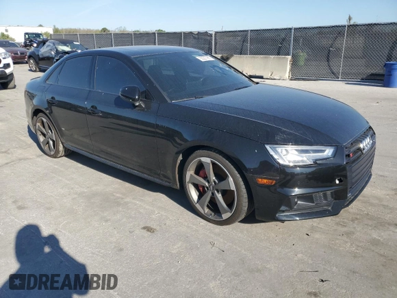2018 Audi S4 Prestige with VIN WAUC4AF46JA058074, listed as a Copart auction lot 50227965 with 0 mi miles and Clean Title. Bid and sale history available at carsss.com. Image 4.