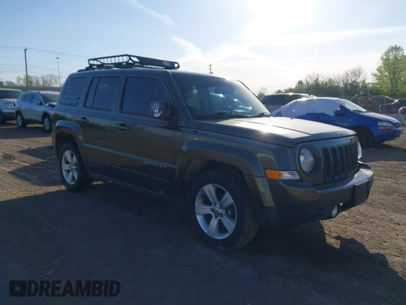2016 Jeep Patriot High Altitude Edition with VIN 1C4NJRFB4GD581179, listed as a IAAI auction lot 42101912 with 168,254 mi miles. Bid and sale history available at carsss.com. Image 1.