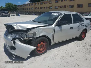 2002 Toyota Corolla CE with VIN 2T1BR12E02C568383, listed as a Copart auction lot 60602465 with Not provided miles and Salvage title. Bid and sale history available at DreamBid. Image 1.