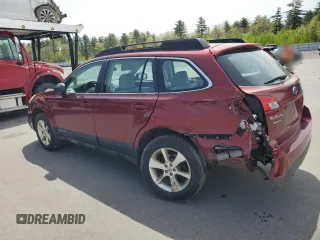 2014 Subaru Outback 2.5i with VIN 4S4BRBAC2E3251901, listed as a Copart auction lot 56006135 with 135,939 mi miles and Salvage title. Bid and sale history available at DreamBid. Image 2.