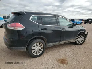 2016 Nissan Rogue SV with VIN KNMAT2MT4GP669689, listed as a Copart auction lot 52683635 with 199,221 mi miles and Salvage Title. Bid and sale history available at DreamBid. Image 3.