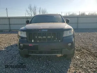 2013 Jeep Grand Cherokee Overland with VIN 1C4RJFCT8DC523252, listed as a Copart auction lot 48706965 with 173,325 mi miles and Salvage Title. Bid and sale history available at carsss.com. Image 12.