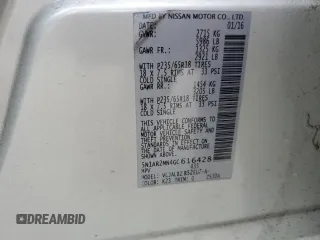 2016 Nissan Pathfinder S with VIN 5N1AR2MN4GC616428, listed as a Copart auction lot 63528025 with 92,974 mi miles and Salvage title. Bid and sale history available at DreamBid. Image 14.