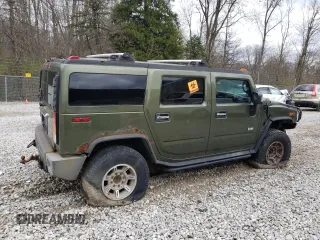 2004 Hummer H2 z VIN 5GRGN23U94H100484, wystawiony jako Copart lot #51427645 z przebiegiem 228 142 mil mil oraz Czysty tytuł • Clean title. Historia ofert i sprzedaży dostępna na DreamBid. Obrazek 3.