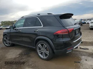 2021 Mercedes-Benz GLE 450 with VIN 4JGFB5KB4MA489157, listed as a Copart auction lot 55147755 with 61,145 mi miles and Salvage title. Bid and sale history available at DreamBid. Image 2.
