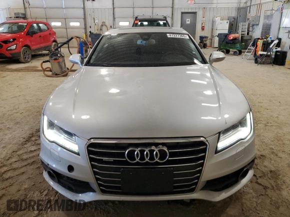 2012 Audi A7 Prestige z VIN WAUSGAFC6CN008572, wystawiony jako Copart lot #47227365 z przebiegiem 185 311 mil mil oraz Szkoda całkowita • Salvage title. Historia ofert i sprzedaży dostępna na DreamBid. Obrazek 5.