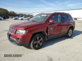 2016 Jeep Compass Latitude z VIN 1C4NJDEB0GD782873, wystawiony jako Copart lot #85058404 z przebiegiem 106 713 mil mil oraz Szkoda całkowita • Salvage title. Historia ofert i sprzedaży dostępna na DreamBid. Obrazek 1.